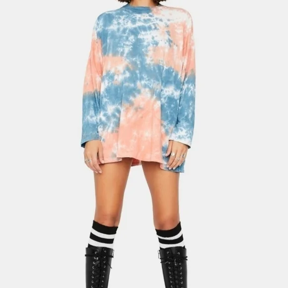 Free People Be Free Tie Dye Top - Picture 2 of 8